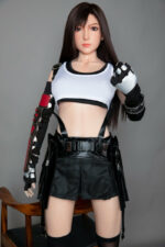 Tifa - Black Hair Anime Final Fantasy Sex Doll With Silicone Head - 160cm/5ft3