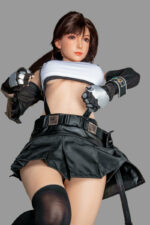 Tifa - Black Hair Anime Final Fantasy Sex Doll With Silicone Head - 160cm/5ft3