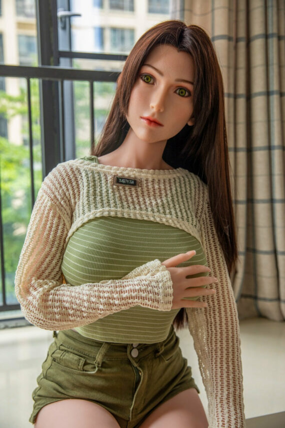 Eboni - Black Hair Tall Love Doll With Silicone Head - 170cm/5ft7 - US Stock