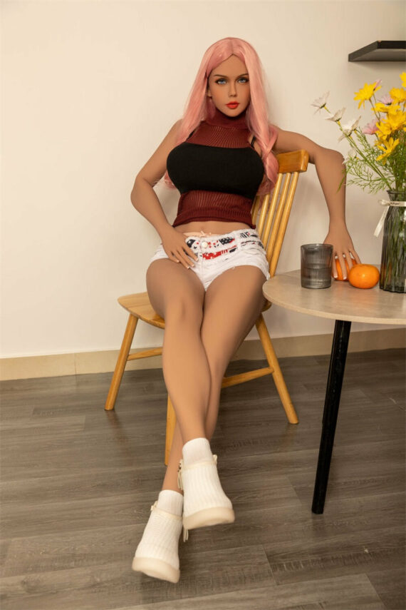 Colby - Pink Hair Big Boobs Sex Doll - 160cm/5ft3