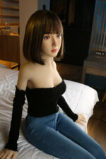 Cassie - Sex Asian Girl Sex Doll with Silicone Head - 157cm/5ft2