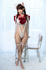 Joselyn - Rabbit Ears Girl Full Silicone Sex Doll - 159cm/5ft3