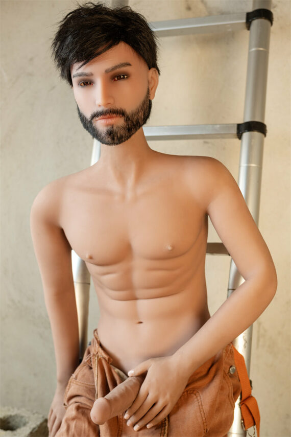 Kolten - Labor Man Sex Doll with Silicone Head - 168cm/5ft6