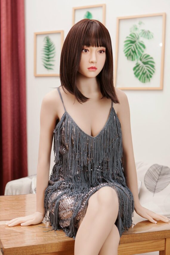 Abbie - The Gentle Asian Girl Sex Doll with Silicone Head - 166cm/5ft5