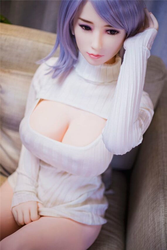 Amano - Realistic Full Size Sexy Purple Hair Sex Doll - 158cm/5ft2