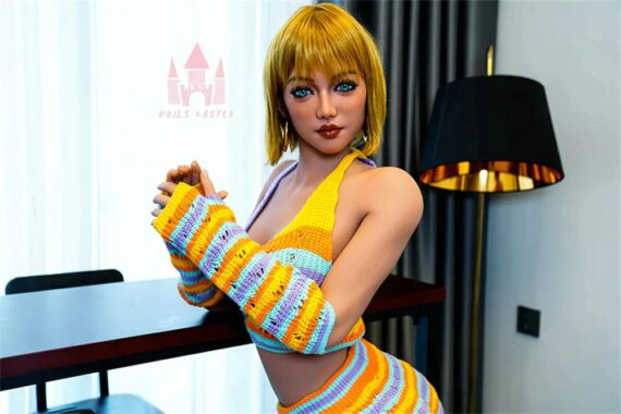 Acacia - Short Hair Freckled Sex Doll - 163cm/5ft4 - US Stock